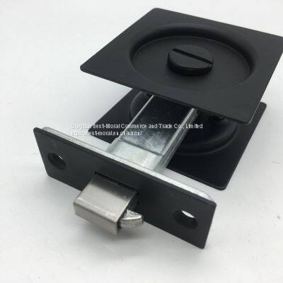 Black Color Square Shaped Sliding Door Lock photo-4