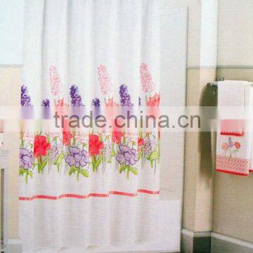 metal hookless fabric shower curtain