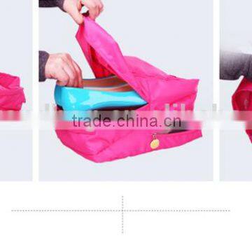 Wholesale Three Layer Large Capacity Waterproof Ladies Shoes Storage Bag for Travel or Trip photo-2