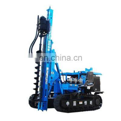 Helical Screw Pile Equipment Small Ground Screw Pile Driver HWL300