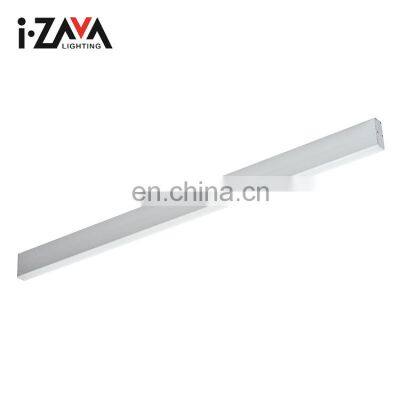 Modern Shopping Malls Indoor Public Places Indoor Aluminum Smd 20w 40w Led Linear Lighting