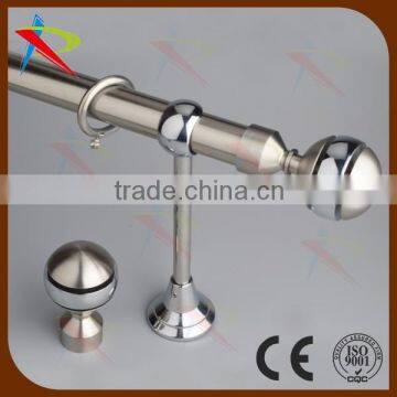 New times Europe curtain rod with metal finials