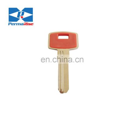 wholesale custom Brass Key Blanks nickel plated silver manufacturers brass plastic head keys