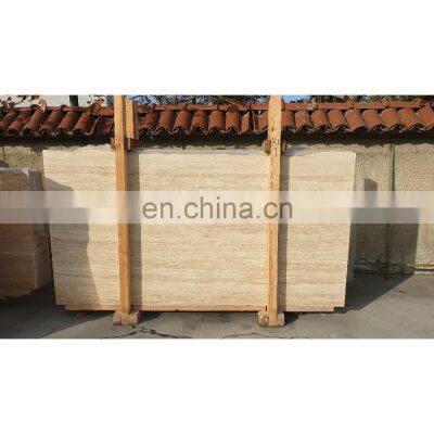 Premium Quality Wholesale Outdoor and Indoor Construction Projects Vein Cut Travertine Slab Made in Turkey CEM-SLB-01-02 photo-5