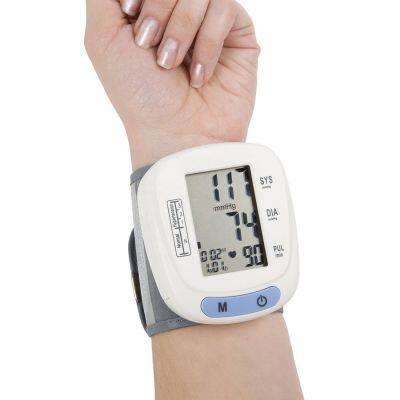 Best Selling OEM Wrist Automatic Digital Blood Pressure Monitor Medical Tensiometer photo-2