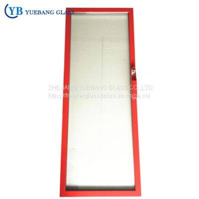 Beverage Cooler glass door aluminum frame glass door for freezer