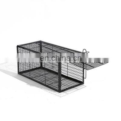 Superior Quality Smart Iron Animal Cage Trap Durable Black Humane Live Rats Trap Cage