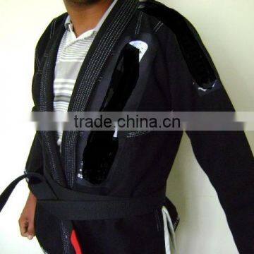 Customized BJJ Gis with contrast stitching, drawstring, loops, side vents (Red, White, Blue, Black, Navy Blue,Pink)