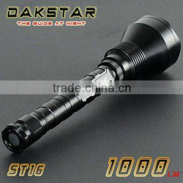 DAKSTAR ST16 XML T6 1000LM 18650 CREE Superbright Rechargeable Police LED Torch Light
