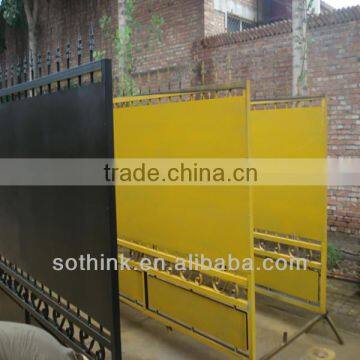 New design Custom-fabricated steel gate