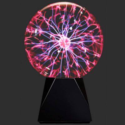 Magic Plasma Ball LED 5inch Sound Sensitive Plasma Lamp Light Nebula Sphere Globe Novelty Toy for Decorations/Kids/Bedroom photo-3