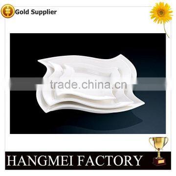 Cheap hand made ceramic plates for banquet                        
                                                                                Supplier's Choice