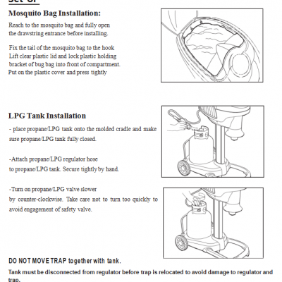 MOSQUITOMAGNET MM3200 Independence Mosquito Trap