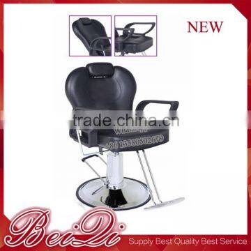 Factory Price Black Color Reclining Barber Chair Headrest ,Hair Barber Chair Supplier