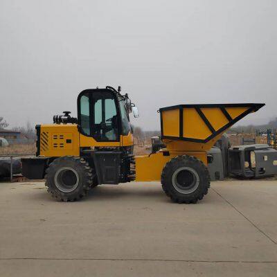 Lu Zhuang 5-ton Four-wheel Drive Dump Truck, Engineering Dump Transport Vehicle, Construction Waste and Garbage Handling Machine