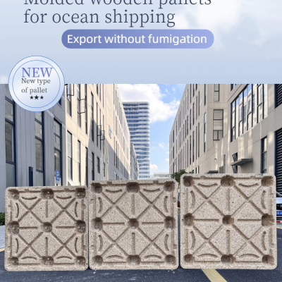 Eco-friendly, Recyclable Molded Wood Pallets — Compliant With European and American Standards — Hassle-Free Export photo-4
