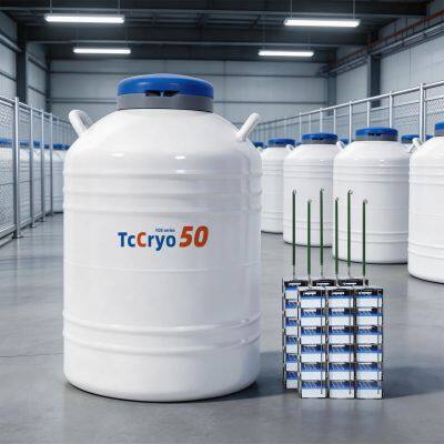 Large Caliber Liquid Nitrogen Tank, YDS-50 Cryogenic Dewar Contact Azerbaijan