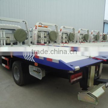 2015 good performance towing platform, Dongfeng wrecker tow trucks for sale