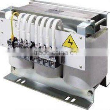 Three-phase dry type power transformer