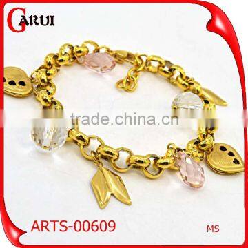 New Gold Chain Design Girls Gold Plated Jewelry Fashion Bracelet