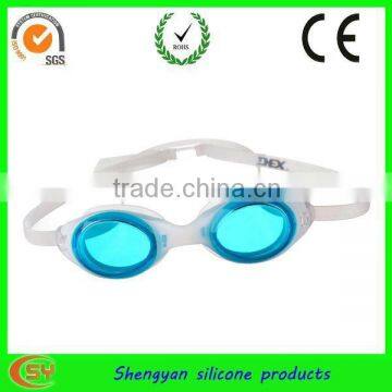 Custom silicone swimming pool goggles