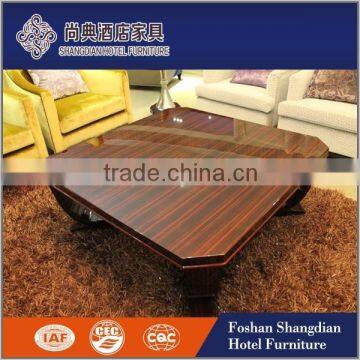 High quality living room furniture wood veneer low centre table Foshan Shangdian Factory                        
                                                                                Supplier's Choice