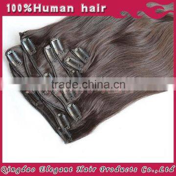 Chinese Supplier Grade 6a 7a 8a Wholesale Soft Smooth Double Drawn Claw Clip Hair Pieces