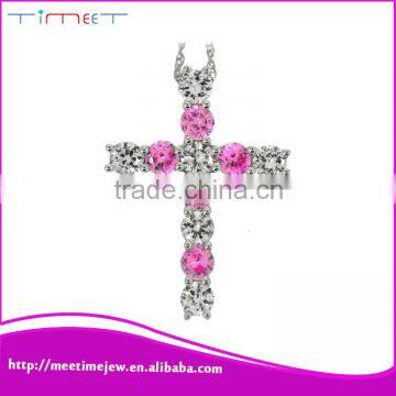 Silver charm pendant for necklace