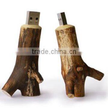 Branches Style Wooden USB Memory Drive, Promotion Usb Disk photo-2