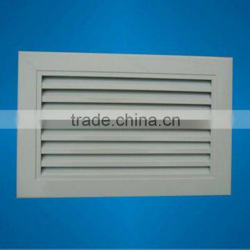 ZS-CH-01 Narrow border aluminum return air vent grille on wall