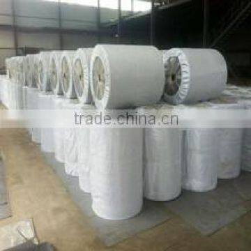 Fiberglass compound base reinforcement for waterproof membrane