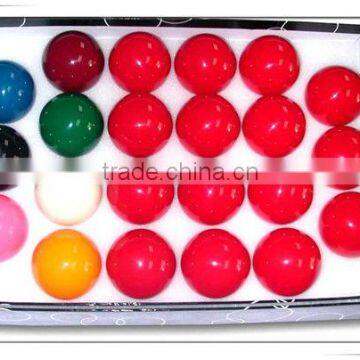 22 custom snooker billiard balls 2-1/16''