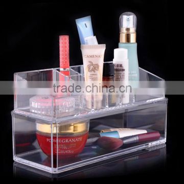 manufacturing plastic Clear makeup container