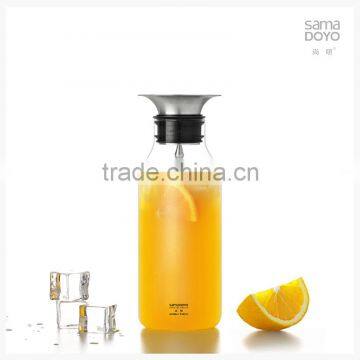 750ml Samadoyo Crystal Glass Cold/ Hot Water Bottles/ Kettles/ Jugs Guangzhou Factory