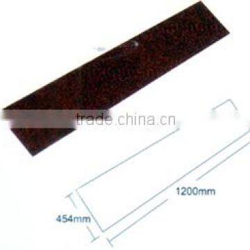 Flat sheet stone coated steel metal roofing tile KEYI Brand