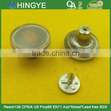 17mm Rubber Covered Jeans Button For Jeans -- P4882