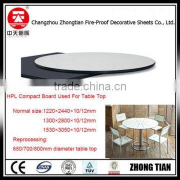 hpl compact table top high pressure laminate board fireproof board compact laminate board