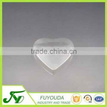 Transparent heart plastic Crafts packaging box