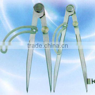 Rivet joint type dividers with wing divider caliper