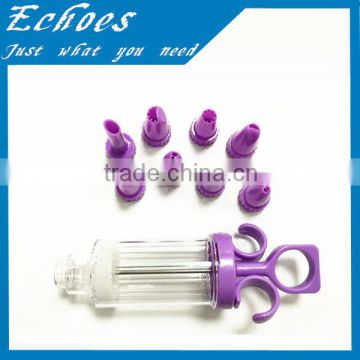 Hot sell plastic icing pen nozzle for kids