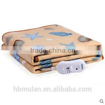 100% cotton electric blanket with one controler