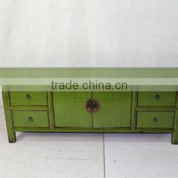 Reclaimed Antique Solid Wood Furniture TV cabinet