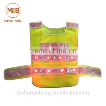 popular LED reflective vest factory Reflective Vest coloured reflective vest