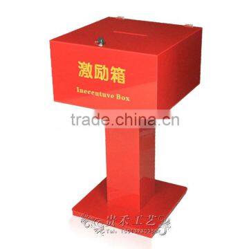 High Quality Clear Acrylic Box for Awarding,fashion Box With Lock photo-4
