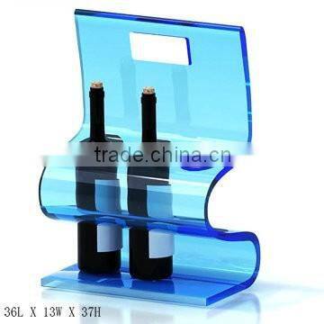 Wall-mounted Acrylic Wine Rack photo-5