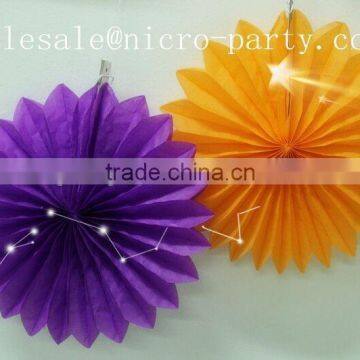 Hot Sale !wholesale Wedding Favors Decorations Tissue Paper Fan photo-3