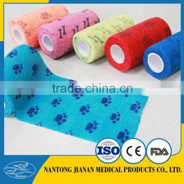 2015 newly Custom Logo Printed Self Adhesive Bandage