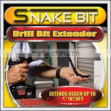 As Seen On TV Flexible Drilling Kit Snake Bit Drill Extender