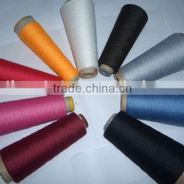 100% polyester dyed spun yarn