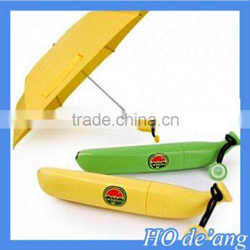 Hogift Fashion Novelty Banana Outdoor Umbrella Woman Umbrella